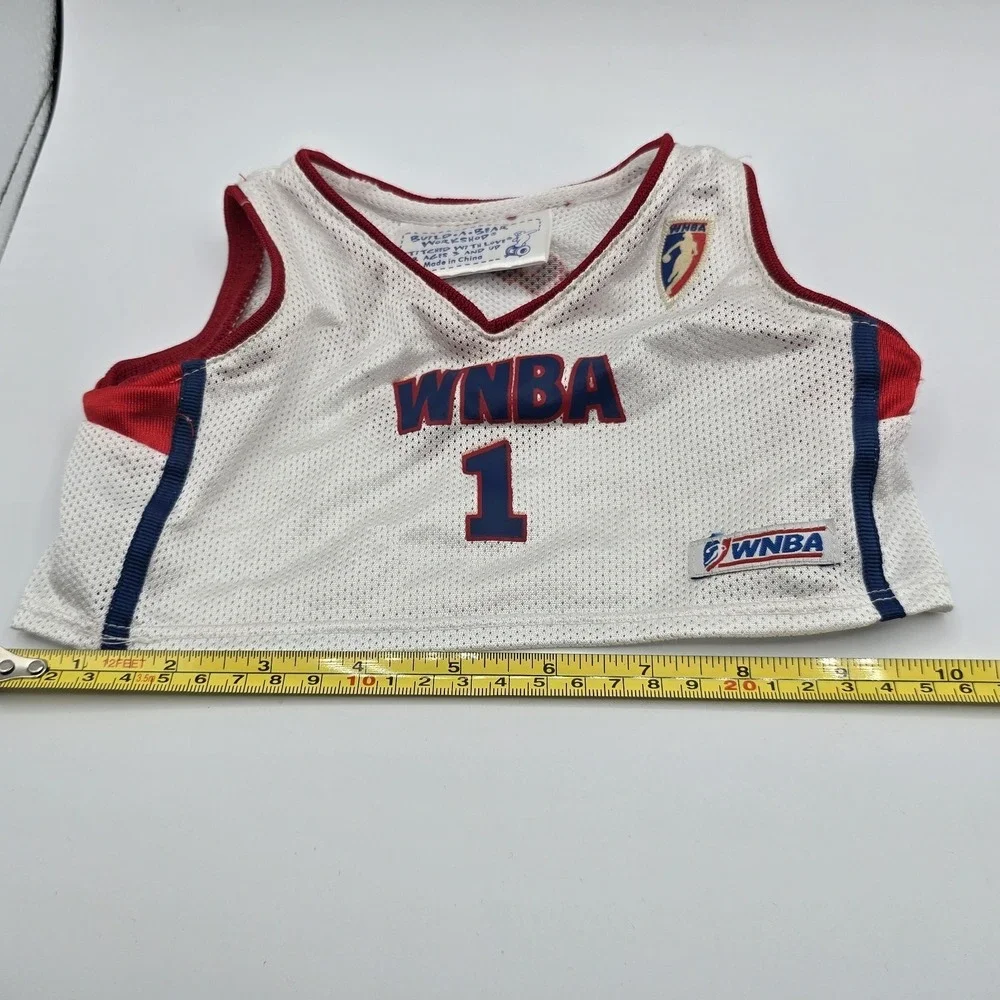 Build‎ a Bear White Tank Top Jersey WNBA 1 Basketball